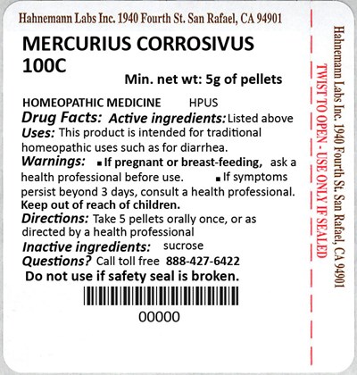 Mercurius Corrosivus 100C 5g.jpg Mercurius Corrosivus 100C 5g - Mercurius Corrosivus 100C 5g